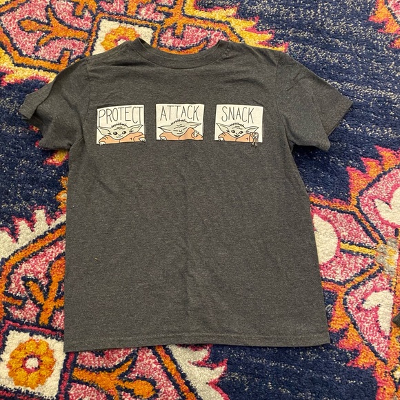 EUC Star Wars Baby Yoda Tees - Picture 4 of 4